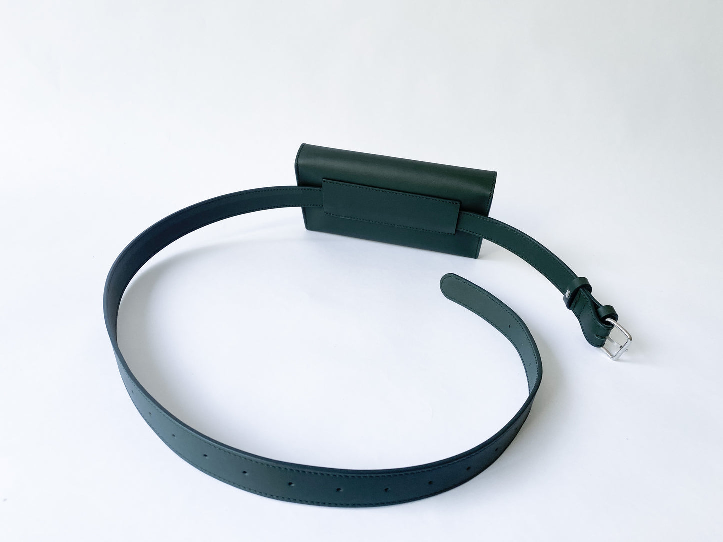 SAC BANANE / Vert bouteille