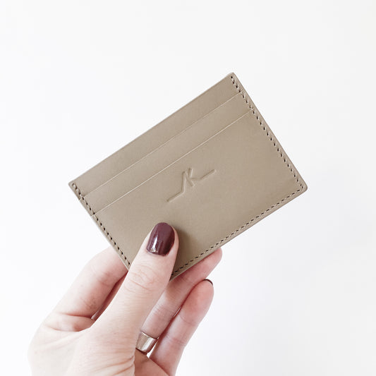PORTE-CARTES / Taupe
