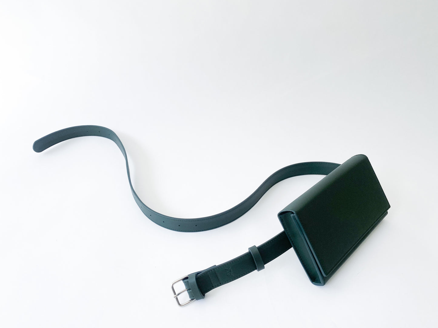 SAC BANANE / Vert bouteille