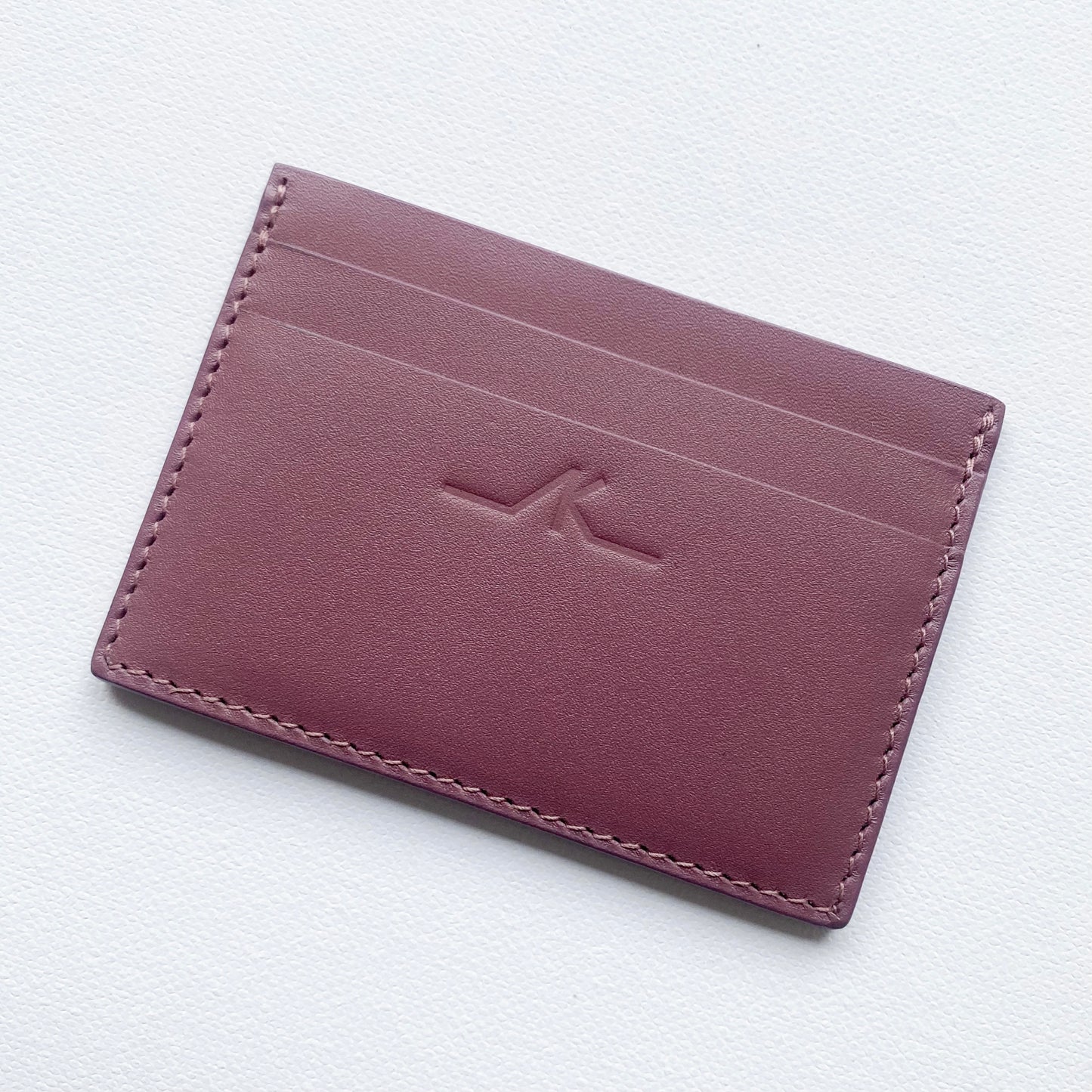 PORTE-CARTES / Rose parme